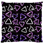 Abstract Background Graphic Pattern Standard Premium Plush Fleece Cushion Case (Two Sides)