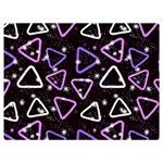 Abstract Background Graphic Pattern One Side Premium Plush Fleece Blanket (Extra Small)