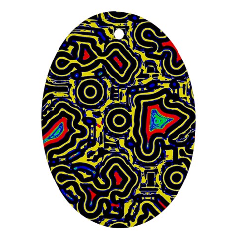 Background Graphic Art Ornament (Oval) from UrbanLoad.com Front