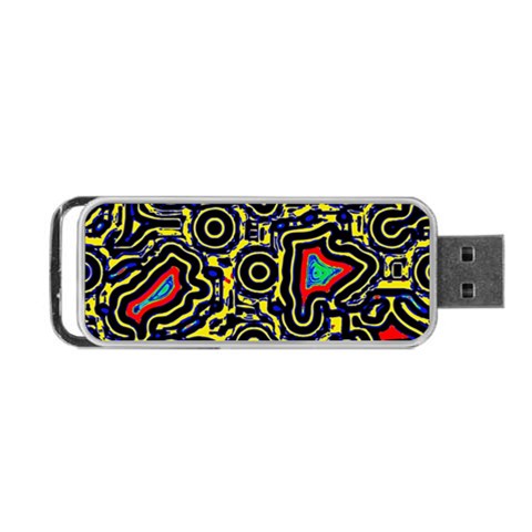 Background Graphic Art Portable USB Flash (One Side) from UrbanLoad.com Front