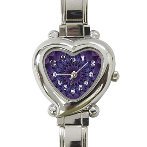 Shape Geometric Symmetrical Heart Italian Charm Watch from UrbanLoad.com Front
