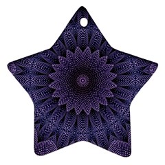 Shape Geometric Symmetrical Star Ornament (Two Sides) from UrbanLoad.com Front