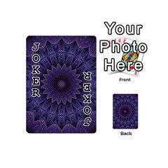 Shape Geometric Symmetrical Playing Cards 54 Designs (Mini) from UrbanLoad.com Front - Joker1
