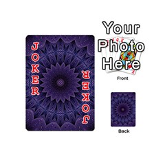 Shape Geometric Symmetrical Playing Cards 54 Designs (Mini) from UrbanLoad.com Front - Joker2