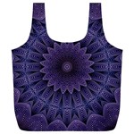 Shape Geometric Symmetrical Full Print Recycle Bag (XL)