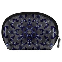 Kaleidoscope Geometric Pattern Accessory Pouch (Large) from UrbanLoad.com Back