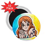 Nami Lovers Money 2.25  Magnets (10 pack) 