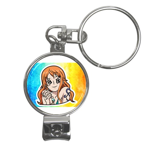 Nami Lovers Money Nail Clippers Key Chain from UrbanLoad.com Front