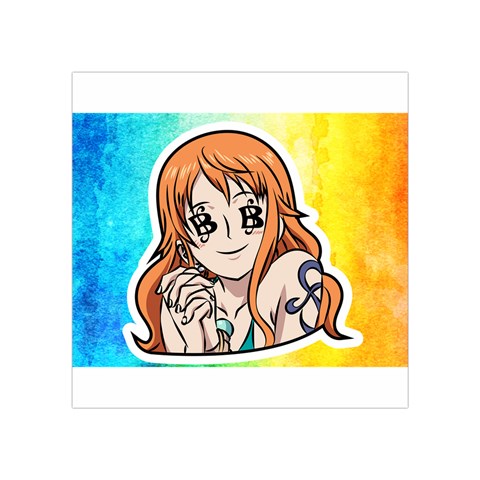 Nami Lovers Money Square Tapestry (Small) from UrbanLoad.com Front