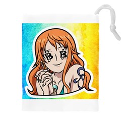 Nami Lovers Money Drawstring Pouch (4XL) from UrbanLoad.com Front