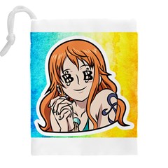 Nami Lovers Money Drawstring Pouch (4XL) from UrbanLoad.com Back