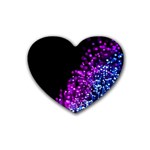 Sparkle Rubber Coaster (Heart)