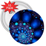Digitalart Balls 3  Buttons (10 pack) 