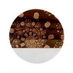 Digitalart Balls Marble Wood Coaster (Round)