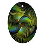 Digitalart  Waves Ornament (Oval)