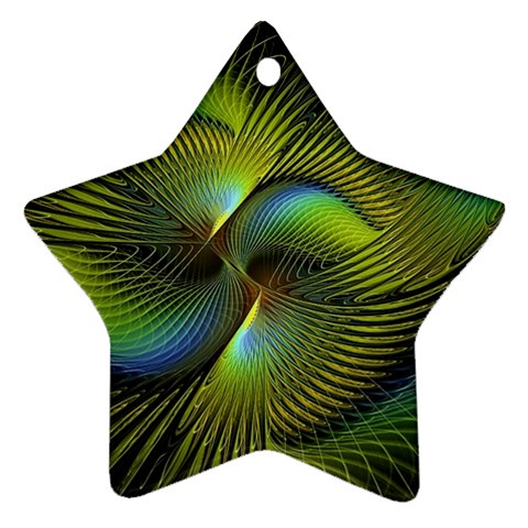 Digitalart  Waves Star Ornament (Two Sides) from UrbanLoad.com Front