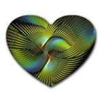 Digitalart  Waves Heart Mousepad