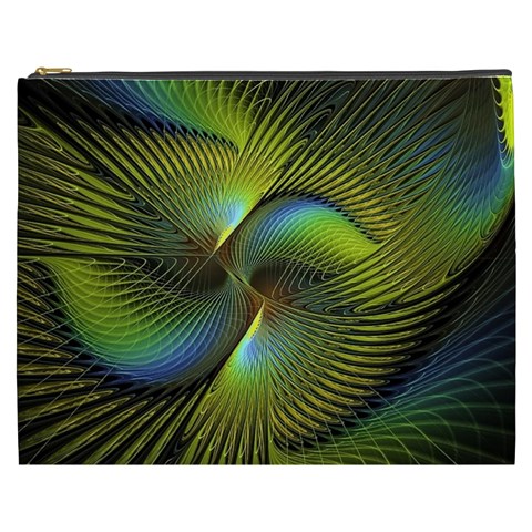 Digitalart  Waves Cosmetic Bag (XXXL) from UrbanLoad.com Front