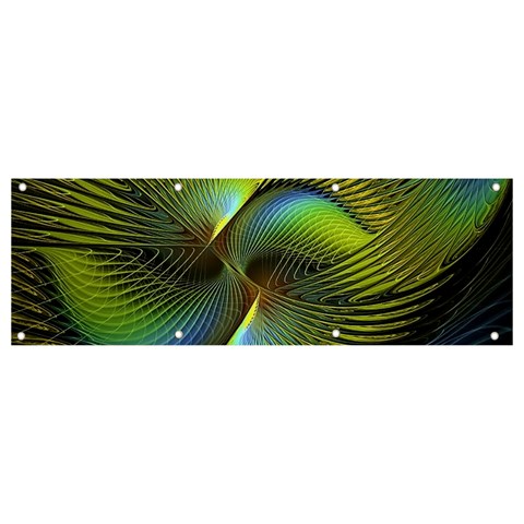 Digitalart  Waves Banner and Sign 9  x 3  from UrbanLoad.com Front
