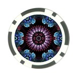Digitalart Kaleidoscope Poker Chip Card Guard