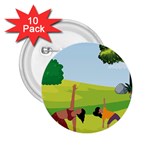 Mother And Daughter Y 2.25  Buttons (10 pack) 