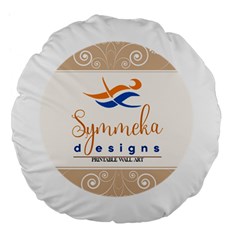 Logo Pngdd Large 18  Premium Flano Round Cushions from UrbanLoad.com Front