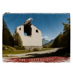  Us ventag eagles Travel Poster Graphic Style Redbleuwhite  Cosmetic Bag (XXL)