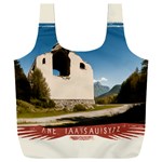  Us ventag eagles Travel Poster Graphic Style Redbleuwhite  Full Print Recycle Bag (XXXL)