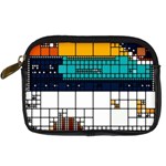 Abstract Statistics Rectangles Classification Digital Camera Leather Case