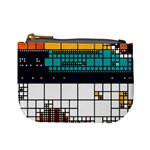 Abstract Statistics Rectangles Classification Mini Coin Purse