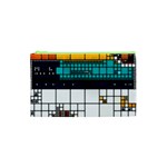 Abstract Statistics Rectangles Classification Cosmetic Bag (XS)