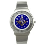 SC_BlueGold12 Stainless Steel Watch