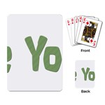 fatherday238 Playing Cards Single Design