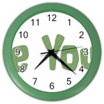fatherday238 Color Wall Clock