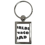 dad Key Chain (Rectangle)