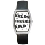dad Barrel Style Metal Watch