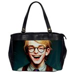 Schooboy With Glasses Oversize Office Handbag