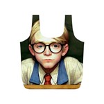 Schooboy With Glasses 2 Full Print Recycle Bag (S)