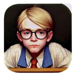 Schooboy With Glasses 2 Stacked food storage container