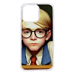 Schooboy With Glasses 2 iPhone 14 Pro Max TPU UV Print Case