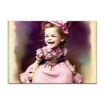 Cute Adorable Victorian Gothic Girl 17 Sticker A4 (100 pack)