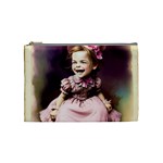 Cute Adorable Victorian Gothic Girl 17 Cosmetic Bag (Medium)