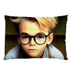 Schooboy With Glasses 4 Pillow Case