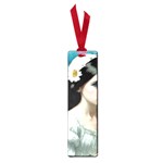 Victorian Girl With Long Black Hair 3 Small Book Marks