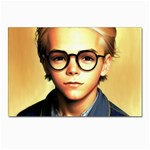 Schooboy With Glasses 5 Postcards 5  x 7  (Pkg of 10)