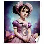 Cute Adorable Victorian Gothic Girl 18 Canvas 8  x 10 