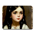 Victorian Girl With Long Black Hair 7 Small Mousepad