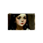 Victorian Girl With Long Black Hair 7 Cosmetic Bag (Small)