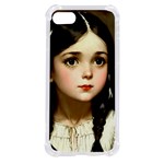 Victorian Girl With Long Black Hair 7 iPhone SE