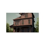 Victorian House In The Oregon Woods Sticker (Rectangular)